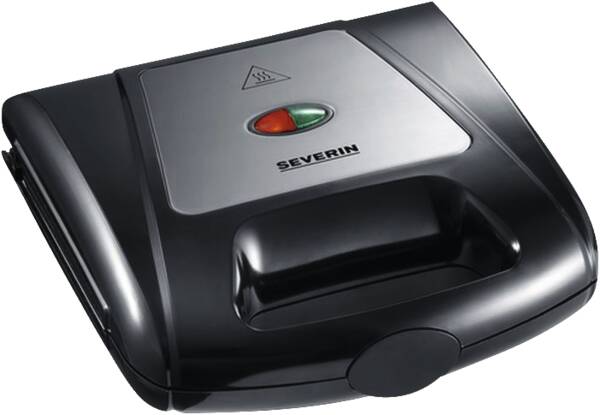 Severin Sandwichmaker SA 2968 Schwarz-Chrom