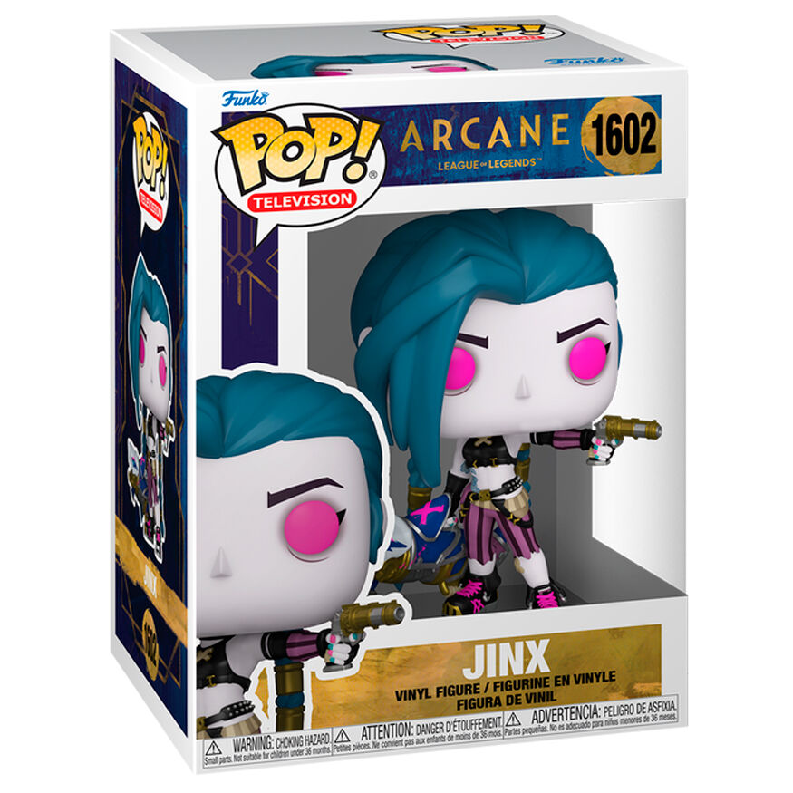 Funko 75649 - Pop! Television - Arcane League of Legends Jinx #1602