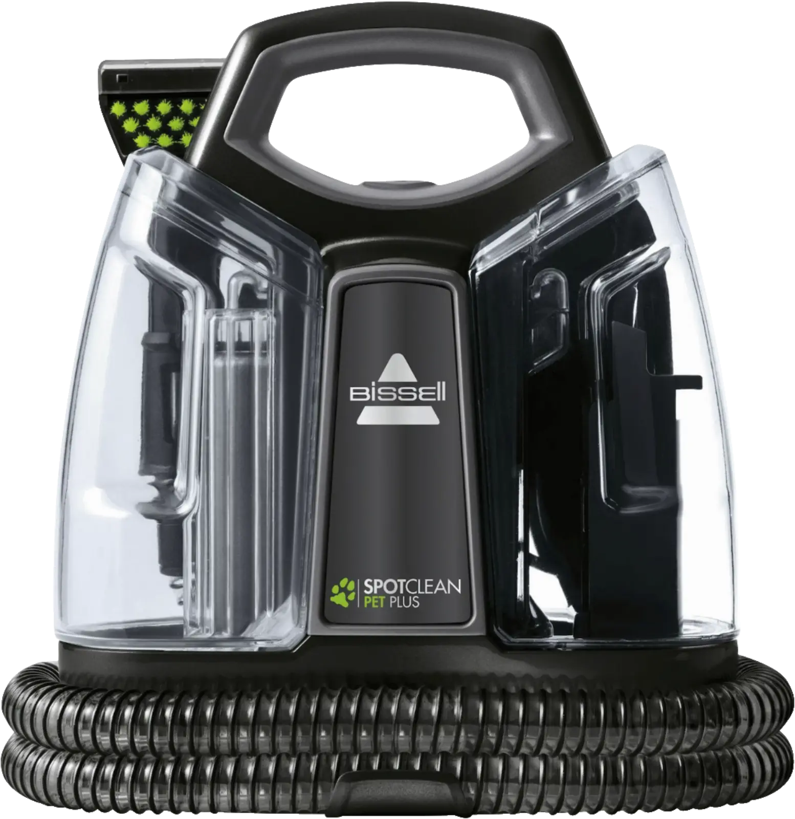 Bissell SpotClean Pet Plus Tragbarer Fleckenreiniger — Schwarz-Silber