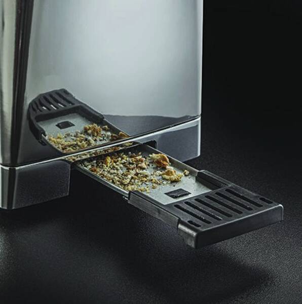 Russell Hobbs Langschlitz-Toaster Luna Moonlight Grey Langschlitz-Toaster