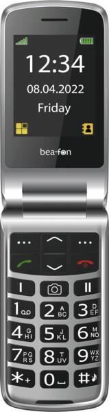 Beafon Tastatur-Handy SL605 Schwarz-Silber