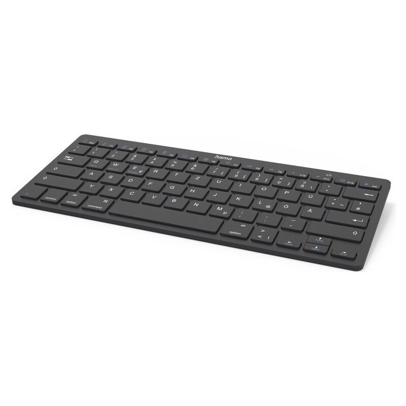 Hama Bluetooth-Tastatur KEY4ALL X510, Schwarz