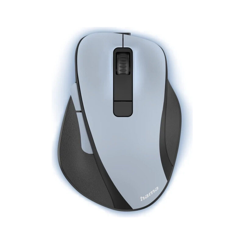 Hama Optische 6-Tasten-Funkmaus MW-500 Recharge, Polarblau /Schwarz