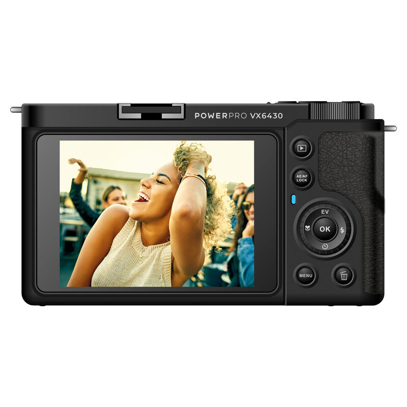 Easypix Digitalkamera POWERPRO VX6430, Schwarz