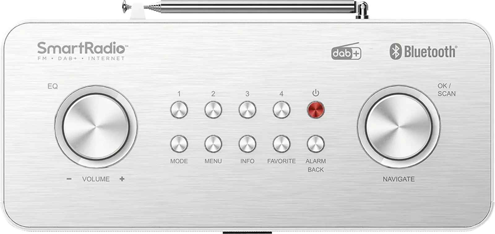 Kenwood CR-ST 120 S — Weiss
