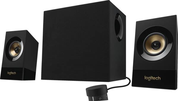 Logitech PC-Lautsprechersystem Z533 Performance Speakers Schwarz