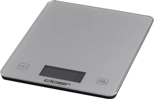 Cloer Küchenwaage 6878 Silber