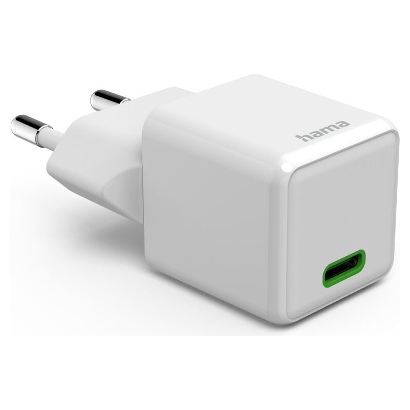 Hama Netzteil Mini, USB-C 25W weiss