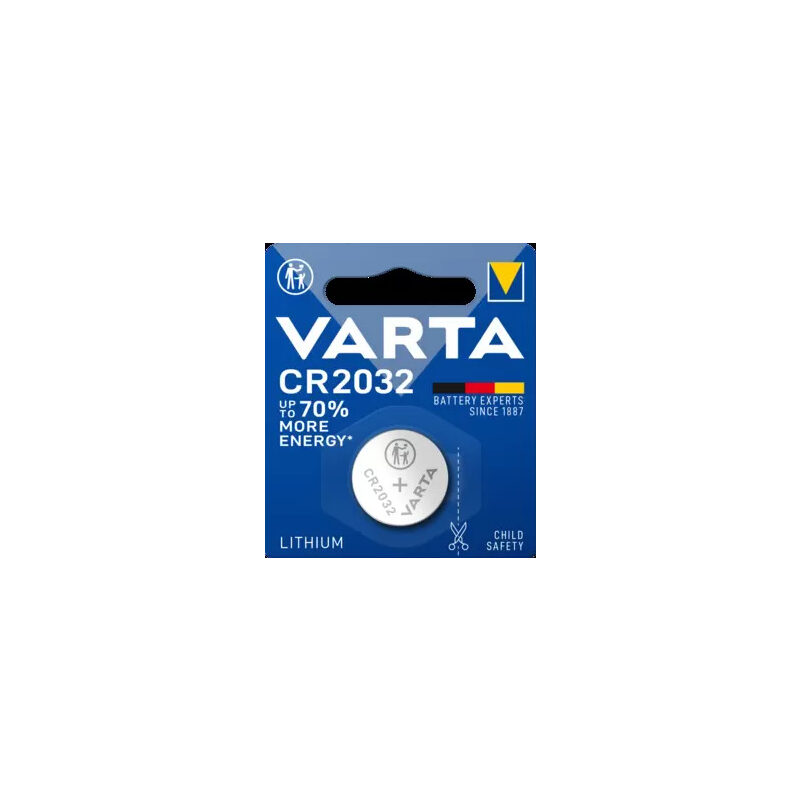 Varta CR2032/1BP Knopfzelle Li Coin