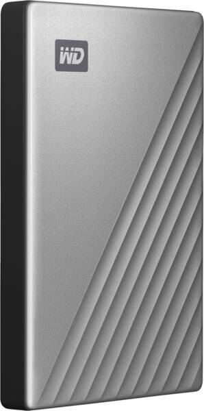 Western Digital Festplatte My Passport Ultra 2TB Silber