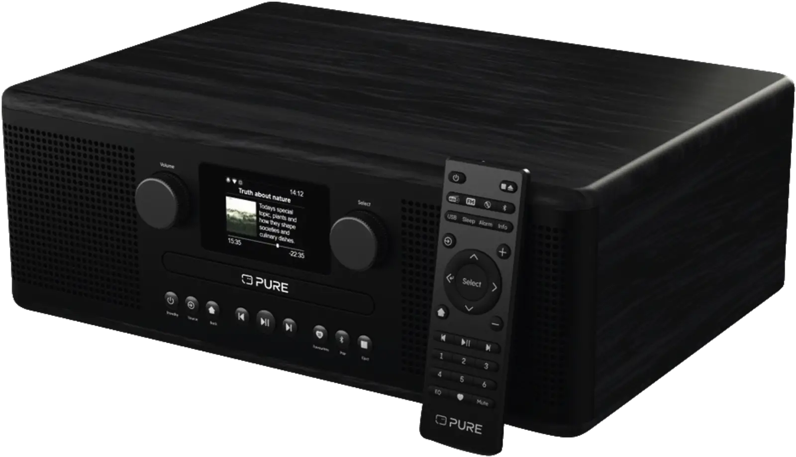 Pure Classic C-D6i Ash EU/UK — Black