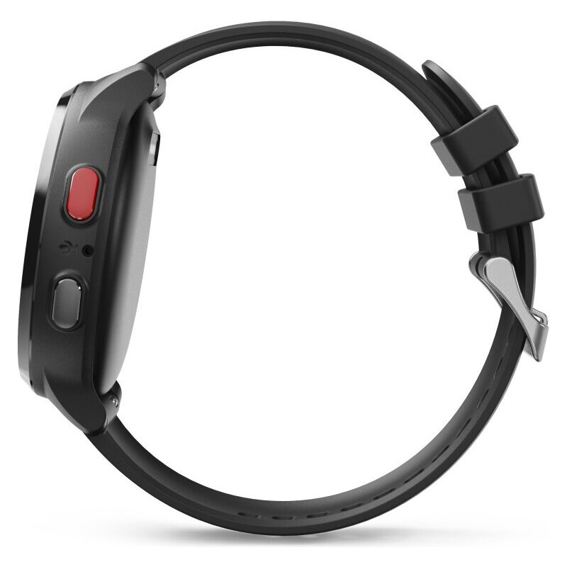 Hama Kinder-Smartwatch, GPS, SOS-Taste, Bluetooth, Telefonfunktion, Schwarz