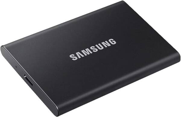 Samsung Solid State Drive T7 Portable SSD 1TB USB 3.2 Gen.2 (10Gbps) Grau