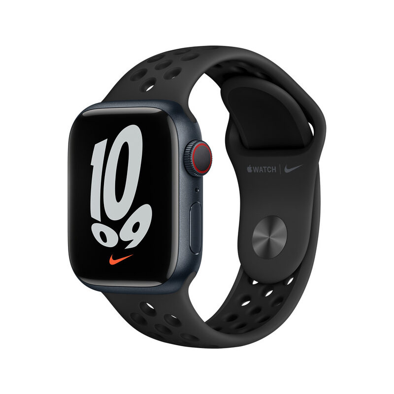 Apple Watch Nike,S7,CELL,41mm,Alu,schwarz