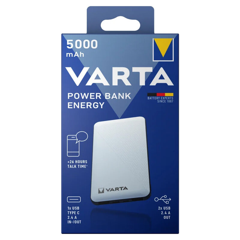 Varta Power Bank Energy 5.000mAh