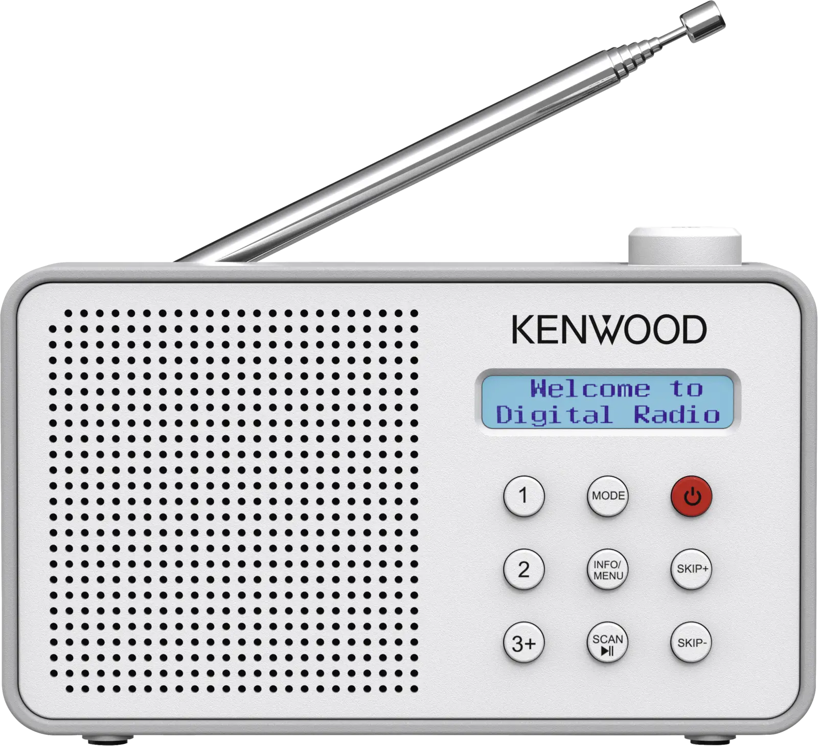 Kenwood CR-M 25 DAB — Weiss