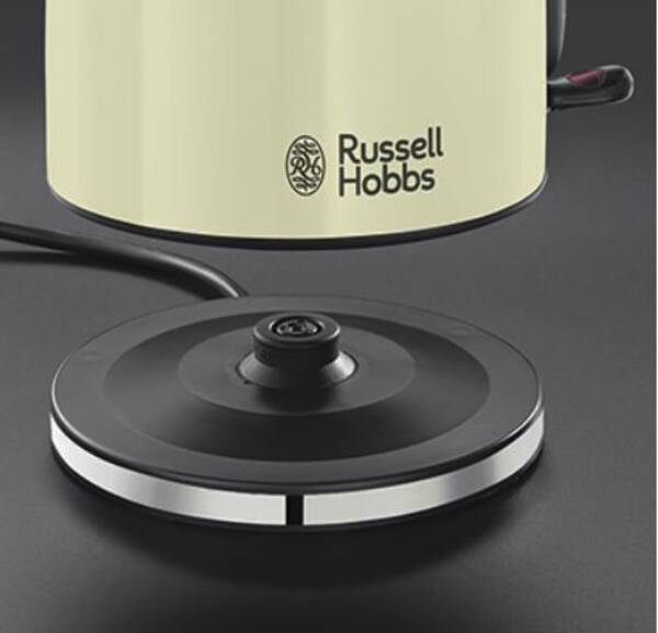 Russell Hobbs Wasserkocher Colours Plus+ Classic Cream Wasserkocher Creme-Edelstahl