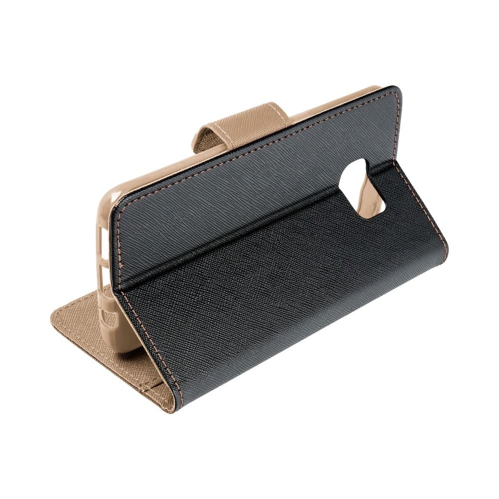 Fancy Book Case für SAMSUNG GALAXY A33 5G schwarz/gold