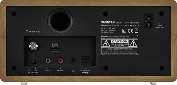 Sangean Design-Radio WR-11 BT+ Braun