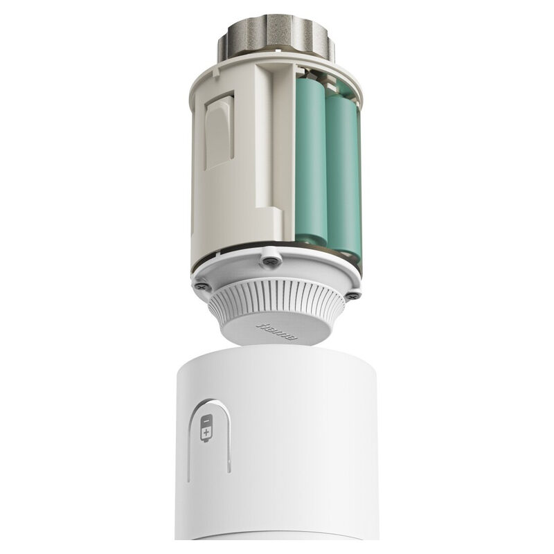 Hama WLAN-Heizkörperthermostat/Erweiterung, Matter over Thread für WLAN-Heizungssteuerung, Weiss