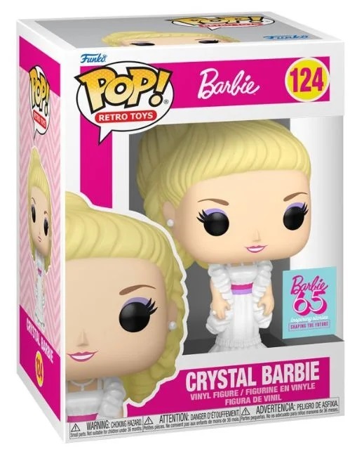 Funko 75158 - Pop! - Retro Barbie 65th Crystal Barbie #124