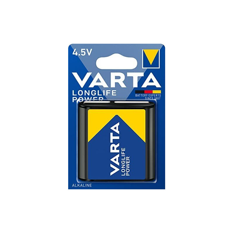 Varta Batterie Longlife Power 4,5V, 1 Stück Blister blau