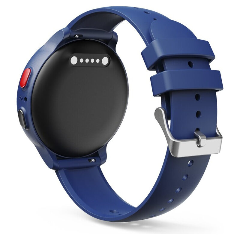 Hama Kinder-Smartwatch, GPS, SOS-Taste, Bluetooth, Telefonfunktion, Blau