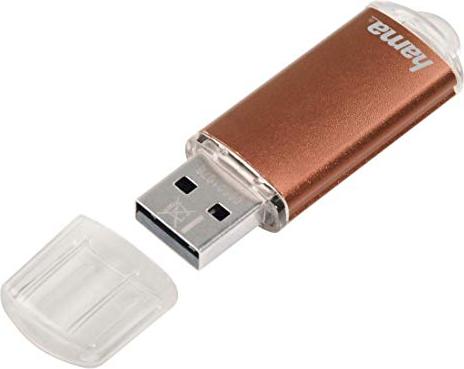 Hama FlashPen Laeta braun 32GB, USB-A 2.0