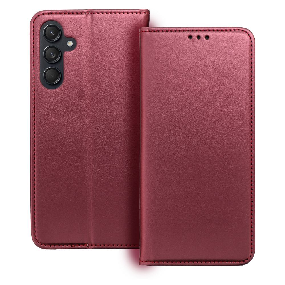 Smart Magneto Holster für SAMSUNG A16 burgunderrot