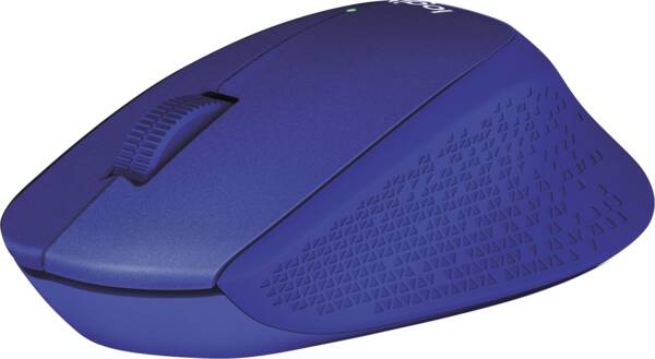 Logitech Maus M330 Silent Plus Blau