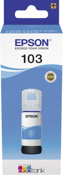 Epson Nachfülltinte 103 EcoTank ink bottle 65ml Cyan