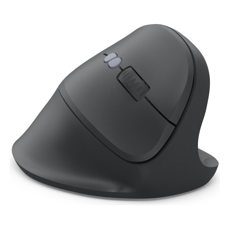 HAMA Vertikale, ergonomische 7-Tasten-Funkmaus EWM-500R, Schwarz