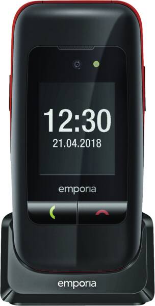 Emporia Tastatur-Handy emporiaONE Black Red