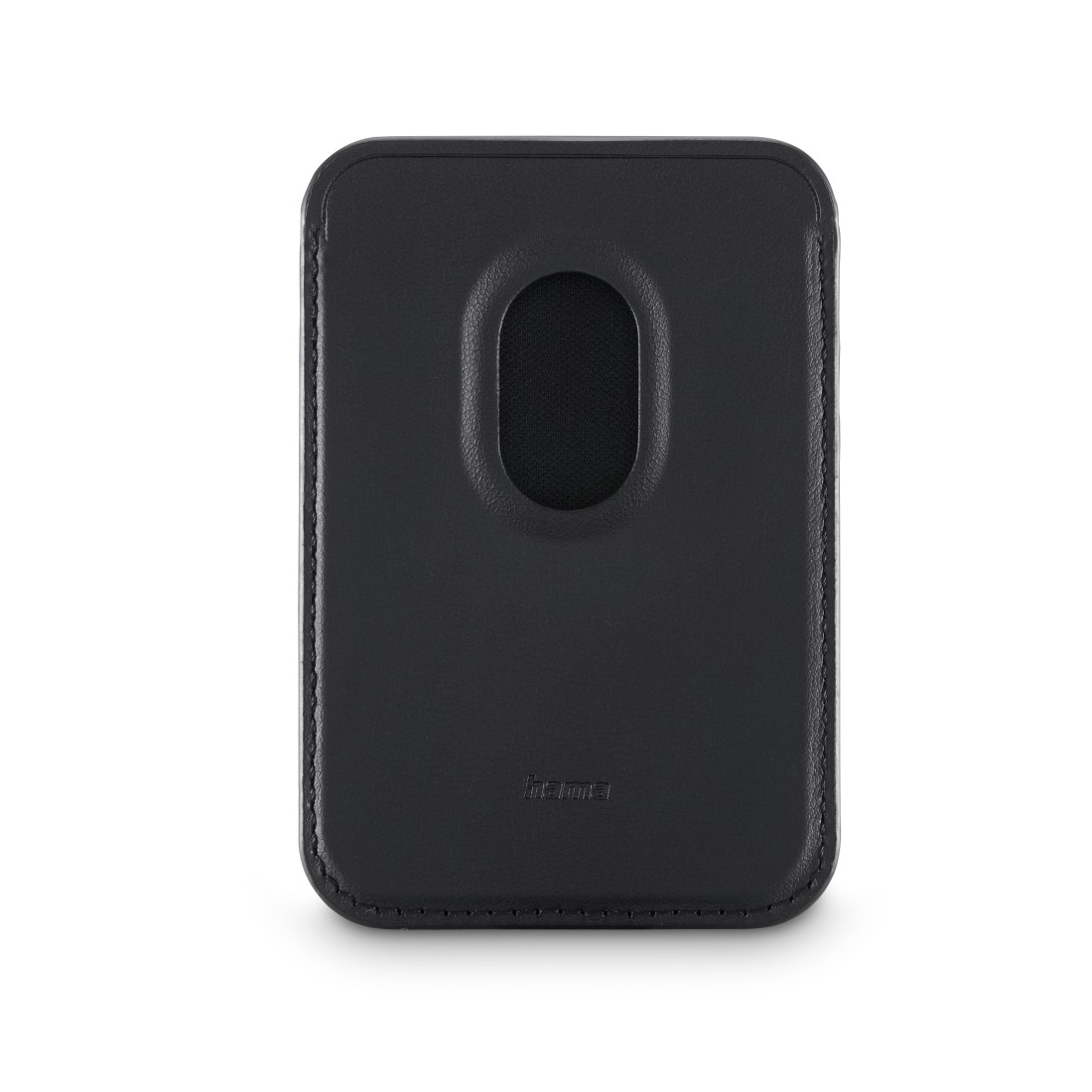 Hama Kartenetui für Apple iPhone 12/13/14/15, MagSafe-kompatibel, Schwarz