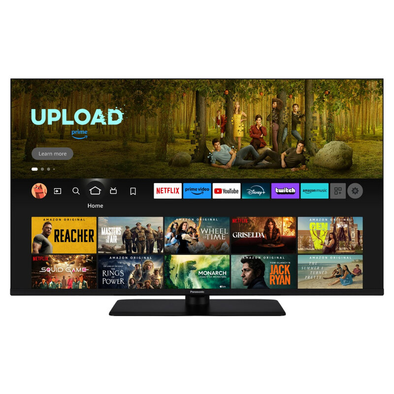 Panasonic TV-43W80AEZC, 43 Zoll/108cm, 4K QLED UHD Smart TV, schwarz