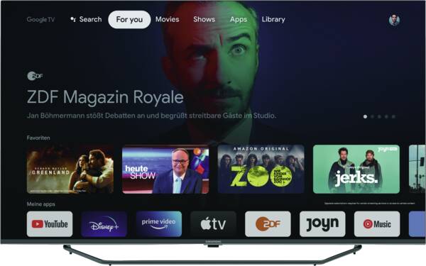 Grundig Cityline LED-Fernseher 43CUA7390 Mailand Anthrazit