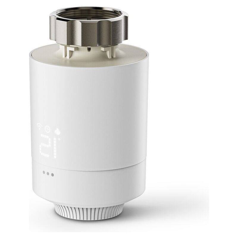Hama WLAN-Heizkörperthermostat/Erweiterung, Matter over Thread für WLAN-Heizungssteuerung, Weiss