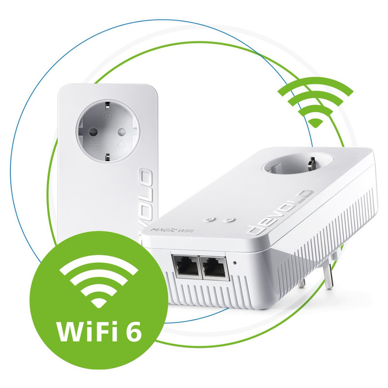 devolo Magic 2 WiFi 6 Starter Kit weiss