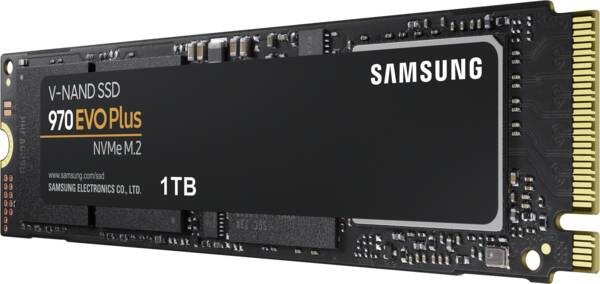Samsung Solid State Modul SSD 970 EVO Plus 1TB PCIe Gen3x4 M2.2280 NVMe 1.3 V-NAND