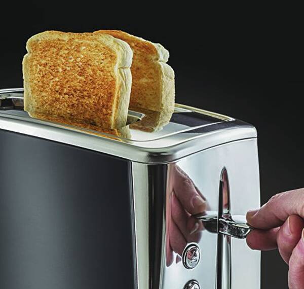 Russell Hobbs 2-Scheiben-Toaster Luna Moonlight Grey Toaster