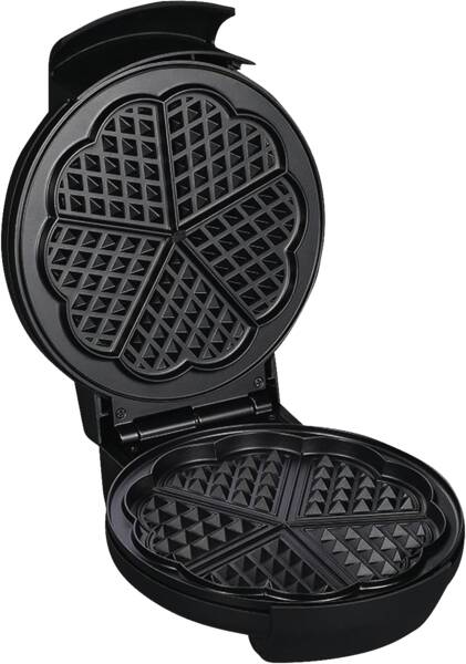 Severin Waffeleisen WA 2103 Schwarz-Edelstahl