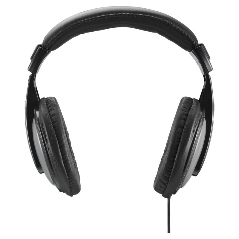 HAMA Kopfhörer, Shell II,Over-Ear, Kabel 2m, Lautstärkenregler, Schwarz
