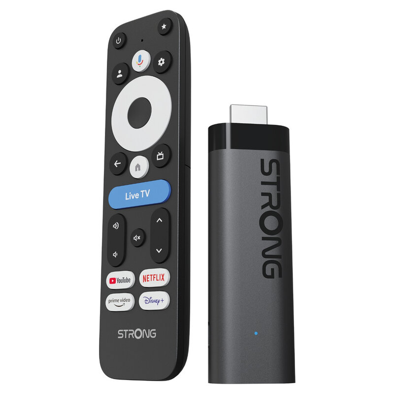 Strong LEAP-NOVA 4K Google Android TV UHD Streaming Stick, schwarz