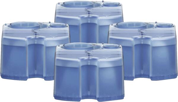 Braun Personal Care Reinigungskartusche für Rasierer Nachfüllkartuschen 4er-Pack