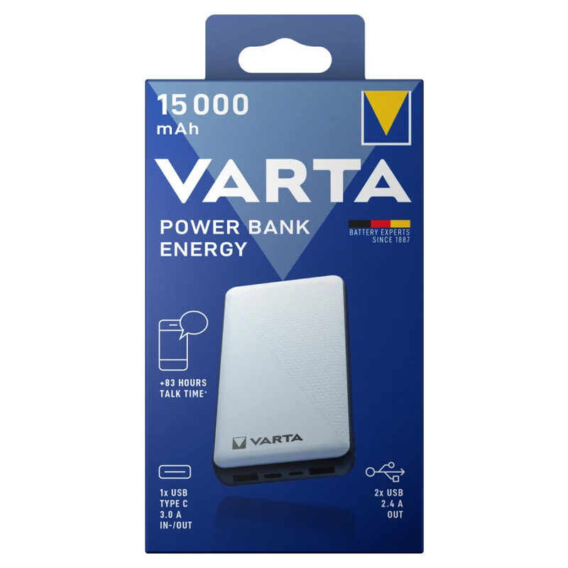 Varta Power Bank Energy 15.000mAh