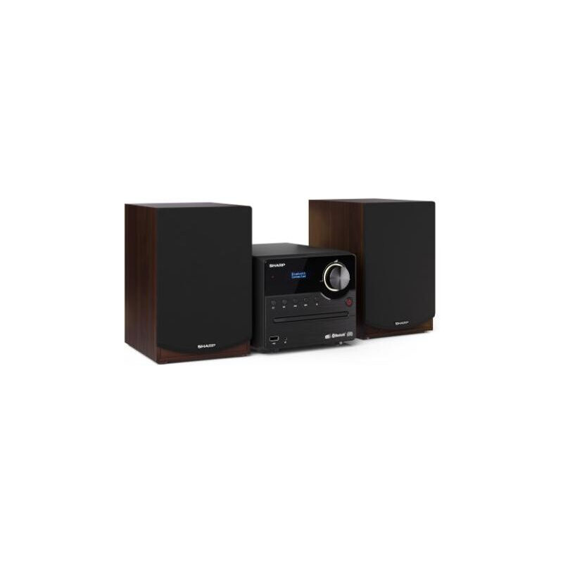 Sharp XL-B517D Hifi Micro System braun