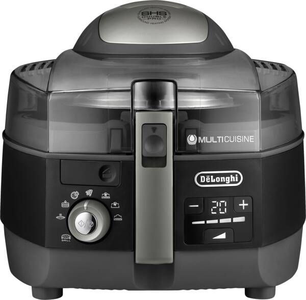 De´Longhi Fritteuse FH1396/1.BK Extra Chef inkl. Zubehör Schwarz