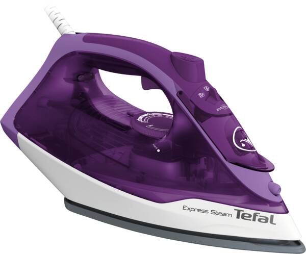 Tefal Dampfbügeleisen FV2836 Express Steam Weiss-Lila