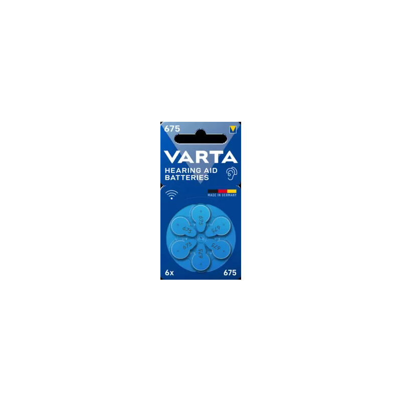 Varta 675 PR44/6LB Knopfzelle