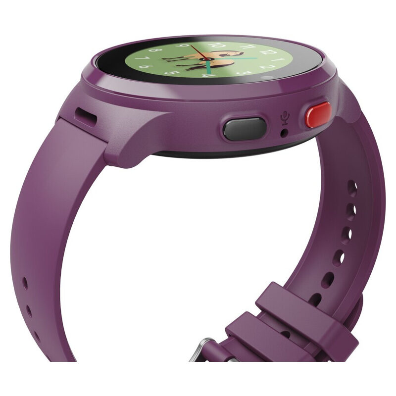 Hama Kinder-Smartwatch, GPS, SOS-Taste, Bluetooth, Telefonfunktion, Berry